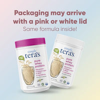 Thumbnail for Image 2 of simply tera's Pure Whey Protein Powder, Bourbon Vanilla, Soy-Free - 24 Oz