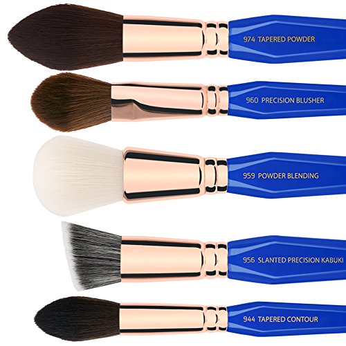 Image 3 of BDELLIUM TOOLS Professional Makeup Brush Golden Triangle Phase II Complete 15pc Brush Set with Pouch