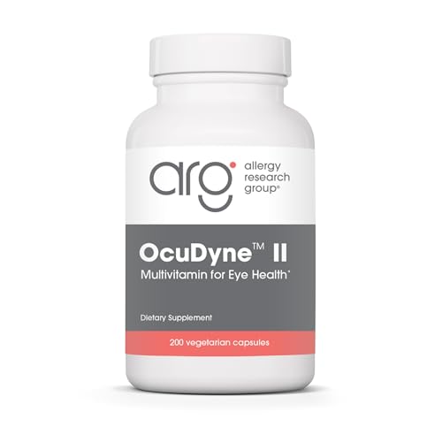 Image 1 of Default Title for the product Allergy Research Group ARG OcuDyne II Eye Health Multivitamin, 200 Capsules