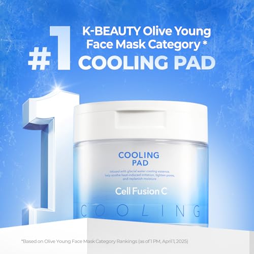 Image 3 of Cell Fusion C Post Alpha Cooling Pad – Hydrating & Cooling Korean Toner Pads 70 Pads / 6.08 fl.oz.