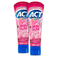 Thumbnail for Image 2 of Bubble Gum Blowout / 4.6 Ounce (Pack of 2) for the product ACT Kids Anticavity Fluoride Toothpaste, Bubble Gum Blowout, 4.6 oz.