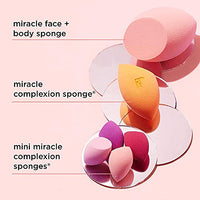 Thumbnail for Image 6 of Real Techniques Mini Miracle Complexion Sponge Makeup Blender, Beauty Sponges, 2 Packs of 4, 8 Count Total