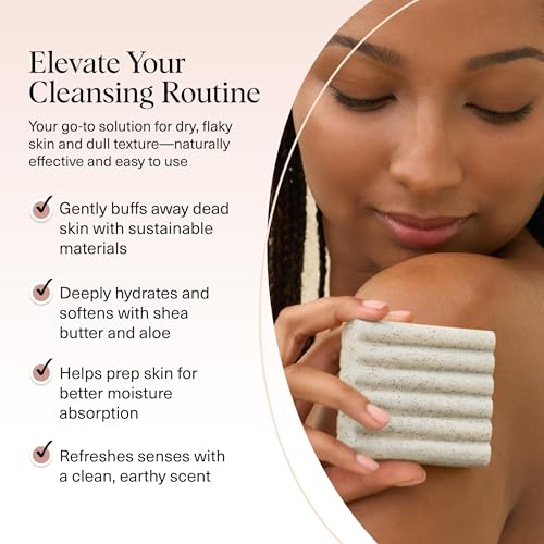 Image 3 of Kitsch Jojoba Beads Exfoliating Body Wash Bar w/Shea Butter & Aloe – 4 oz