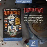 Thumbnail for Image 2 of Bones Coffee Company French Toast Flavored Ground Coffee 12 Oz