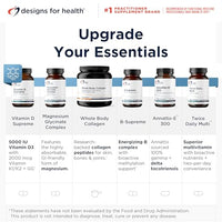 Thumbnail for Image 6 of Designs for Health Complete Multi, Folate Mineral Supplement, 120 Capsules