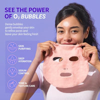 Thumbnail for Image 3 of Purederm Peach Bubble Face Mask 5 Pack