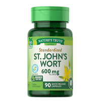 Thumbnail for Nature's Truth Standardized St. John'S Wort Quick Release Capsules 600 Mg 90 Caps