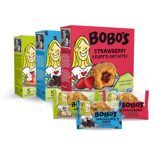Image 1 of 30 Count (Pack of 1) for the product Bobo's Oatmeal Bites Variety Pack (30 ct)
