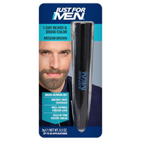 Thumbnail for Image 5 of Medium Brown / 1 Count (Pack of 1) for the product Just for Men 1-Day Beard & Brow Color