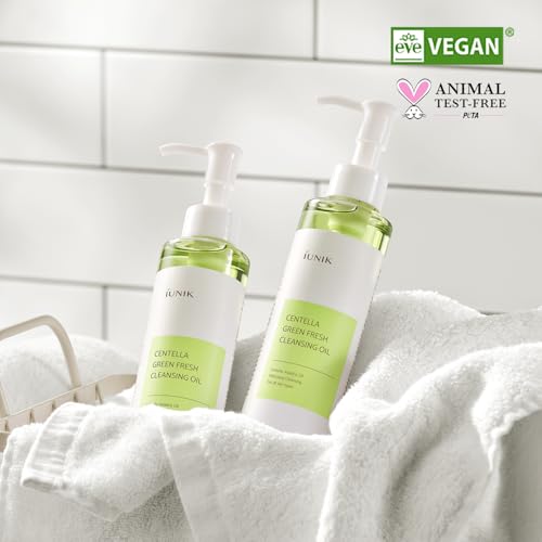 Image 6 of IUNIK Centella Green Fresh Cleansing Oil - Makeup Remover 6.7 fl oz