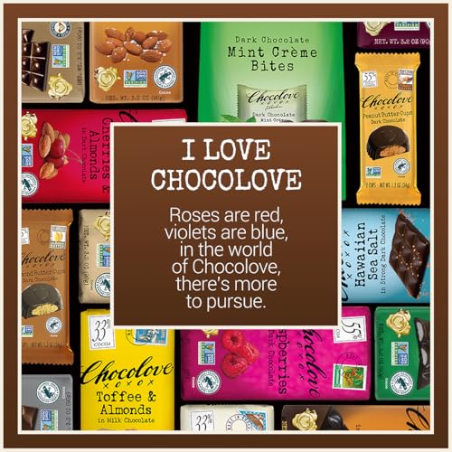 Image 7 of Chocolove Coffee Crunch Dark Chocolate Bars 3.2oz Bar (12 Pack)