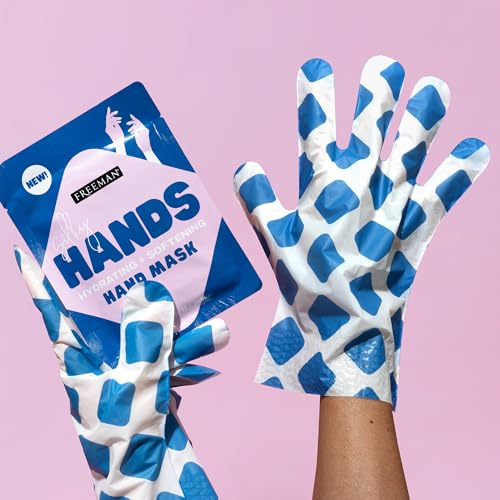 Image 3 of Freeman Foot Mask 2-Pack & Hand Mask 2-Pack, Moisturizing Socks & Gloves