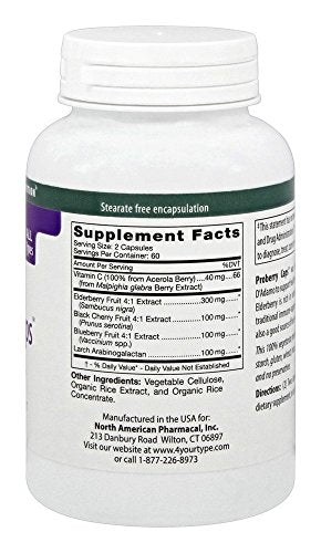 Image 2 of D'Adamo Personalized Nutrition Proberry Caps 120 vegcaps