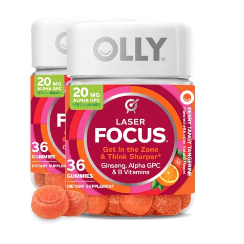 Image 2 of 36 Count (Pack of 2) for the product OLLY Laser Focus Gummy Supplement 36 Count