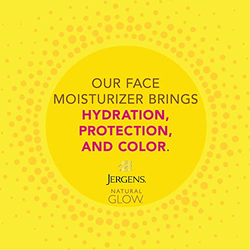Image 5 of Jergens Natural Glow Face Self Tanner Lotion SPF 20, Fair To Medium, 2 oz