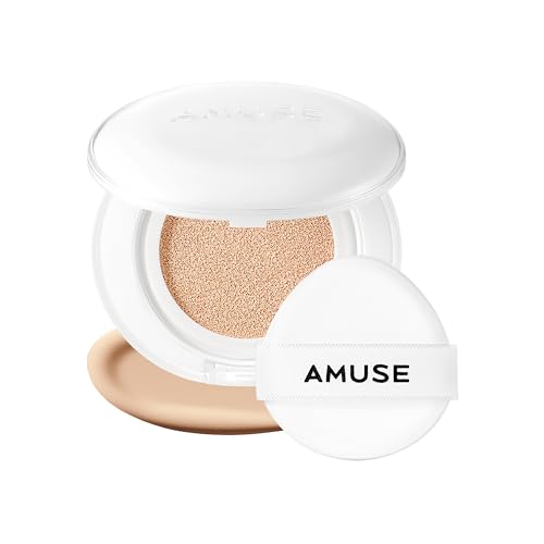Image 1 of 03 HONEY for the product Amuse SEOUL Ceramic Skin Perfector Cushion Foundation