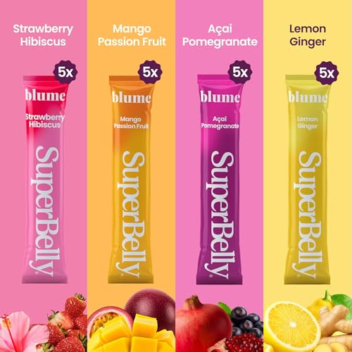 Image 3 of Blume SuperBelly Variety Pack Gut Health + Hydration Powder 20 sticks