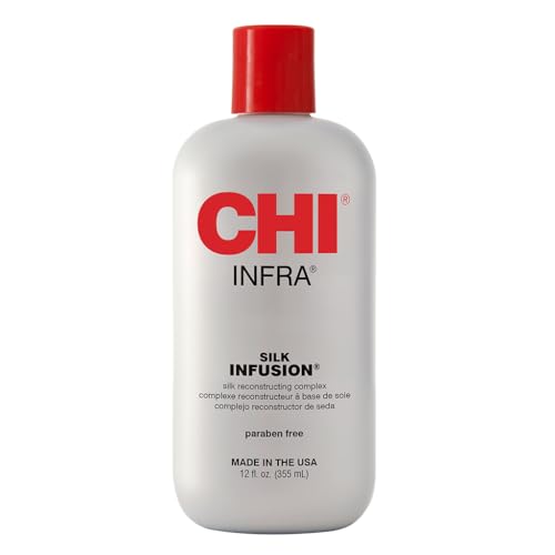 Image 1 of 12 Fl Oz (Pack of 1) for the product CHI Infra Silk Infusion Silk Reconstructing Leave-In Hair Treatment