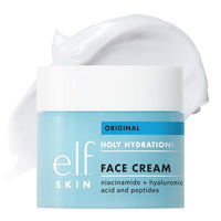 Thumbnail for Image 1 of Default Title for the product e.l.f. SKIN Holy Hydration! Face Cream with Hyaluronic Acid, Niacinamide & Peptides, Nourishing & Plumping Moisturizer, Vegan & Cruelty-Free