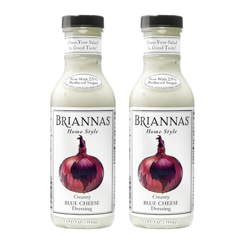 Image 1 of Default Title for the product BRIANNAS Home Style Creamy Blue Cheese Dressing, Gluten Free, 2 Pack