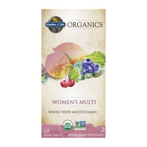 Garden of Life Organics Womens Multi 60 Tabs