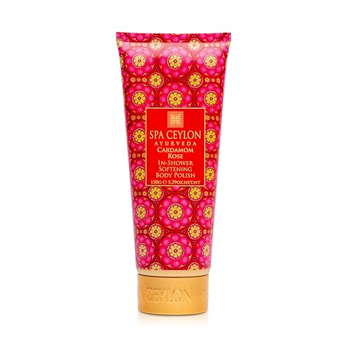 Image 1 of Default Title for the product SPA CEYLON Cardamom Rose In-Shower Softening Body Polish 150g