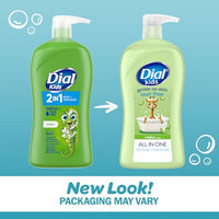 Thumbnail for Image 2 of Dial Kids All-in-1 Body Wash + Hair + Bubble Bath, Melon Scent, 32 Fl Oz