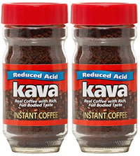 Thumbnail for Image 2 of Original Low Acid / 4 Ounce (Pack of 2) for the product Kava Low Acid Instant Coffee, Acid Neutralized, 4 Ounce Glass Jar