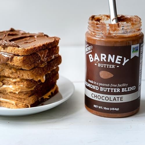 Image 4 of Barney Butter Almond Butter Chocolate 16 Ounce Jar