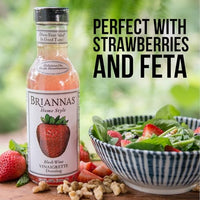 Thumbnail for Image 4 of BRIANNAS Home Style Blush Wine Vinaigrette Dressing 12 oz. Bottle