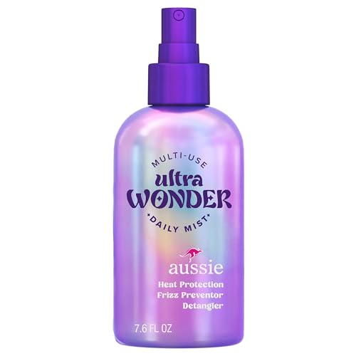 Image 1 of 7.6 Ounce (Pack of 1) for the product Aussie Ultra Wonder Daily Mist Lightweight Multi-Use Detangler, 7.6oz