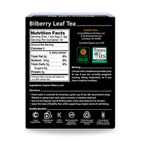 Thumbnail for Image 2 of Buddha Teas Organic Bilberry Leaf Tea - Herbal Tea, Caffeine Free