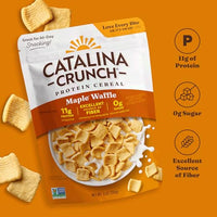 Thumbnail for Image 4 of Catalina Crunch Protein Cereal, Maple Waffle, 9 oz Bag