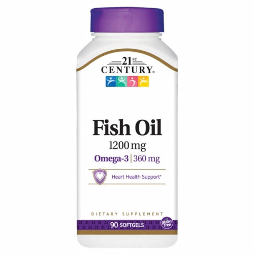 21st Century Fish Oil 1200 mg 90 Softgels