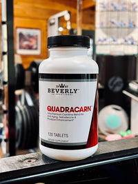Thumbnail for Beverly International Quadracarn 4X-Potency, Lab Tested Ultra-Premium Carnitine Blend for Fat Loss, Muscle Definition, Metabolism, Mood, Energy Boost, Anti-Aging, Brain Function. 120 Tablets.