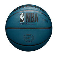 Thumbnail for WILSON NBA Forge Indoor/Outdoor Basketball - Teal, Size 6-28.5