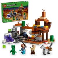 Thumbnail for LEGO Minecraft The Badlands Mineshaft - Building Toys for Boys & Girls, Ages 8+ - Video Game Toy for Kids - W/Minecraft Minifigures - Gift for Birthdays - 21263