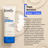 Thumbnail for COATS Triple Moisture Water Cream – Lightweight, Oil-Free Face Moisturizer – Protects the Skin Barrier for Long-Lasting Hydration – Dermatologically Approved, Designed for Teens + Young Skin – 2.5 oz