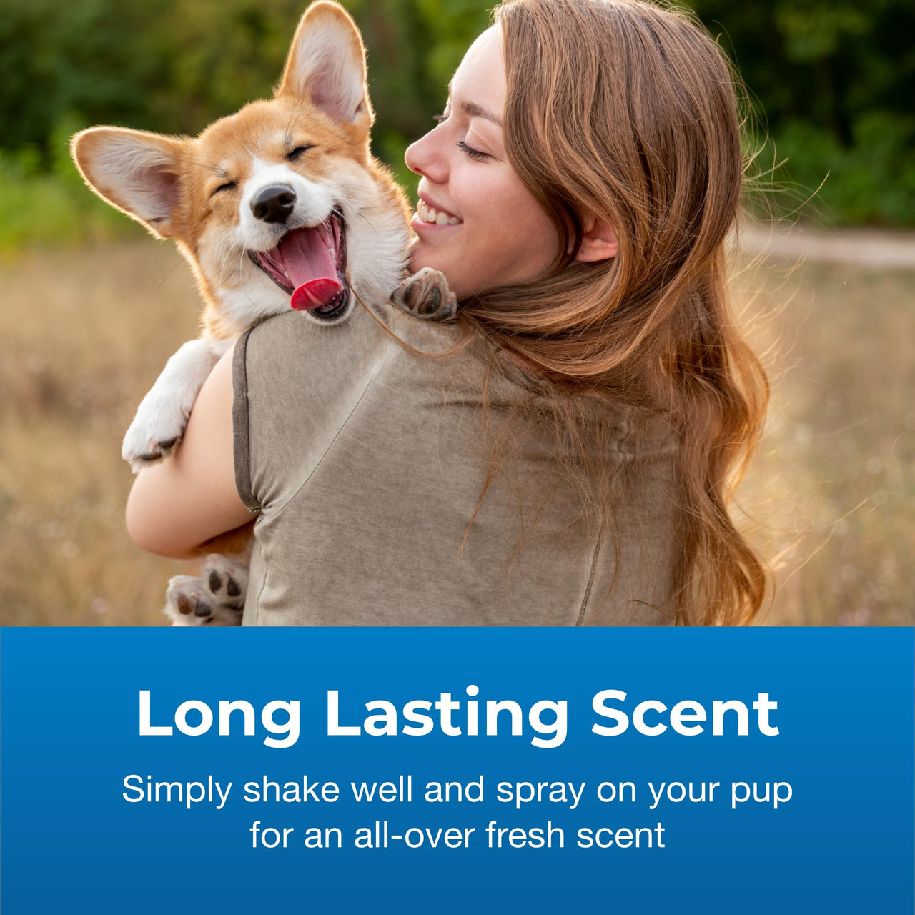 PetAg Fresh ’n Clean Cologne Spray - Baby Powder Scent - 6 oz - Controls Odor & Keeps Dogs Smelling Fresh
