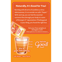 Thumbnail for Emergen-C 1000mg Vitamin C Powder for Daily Immune Support Caffeine Free Vitamin C Supplements with Zinc and Manganese, B Vitamins and Electrolytes, Super Orange Flavor - 30 Count