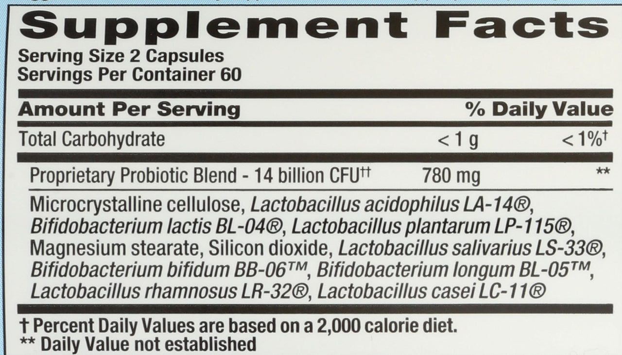 Pb 8, Probiotic 8 Strain, 120 Count