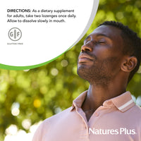 Thumbnail for NaturesPlus Adult's Ear Nose Throat Lozenges with K12 Probiotics - 60 Lozenges - Natural Tropical Cherry Berry Flavor - Immune Function & Upper Respiratory Support - Gluten Free - 30 Servings