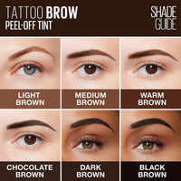 Thumbnail for Maybelline New York Brow Tattoo Longlasting Tint, Dark Brown, 4.9 ml