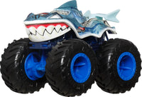 Thumbnail for Hot Wheels Toy Cars & Monster Trucks, Sharks vs. Dinos Multipack with 8 Total Vehicles, Including Big Rigs, 1:64 Scale Monster Trucks & 1:64 Scale Hot Wheels Vehicles