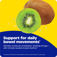 Thumbnail for Enzymedica Kiwi Regularity - Bowel Movement Supplement for Women & Men, Occasional Constipation Support, Reduces Gas & Bloating, Daily Digestion & Gut Health Support for Adults - 30 Chewable Tablets