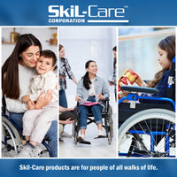 Thumbnail for Skil-Care Economy Foam Limb Holder with Single Strap, Universal Size, Soft Foam Cuff with Hook and Loop Closure, Non-Slip Buckle, Wrist or Ankle Restraint, White, 306044