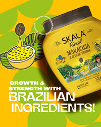 Thumbnail for SKALA - Brasil - Creme de Tratamento 2 em 1 Maracuja e Oleo De Pataua 1 Kg - (Passion Fruit & Pataua Oil 2 in 1 Treatment Cream Net 35.27 Oz)