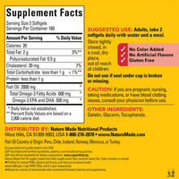 Thumbnail for Nature Made Fish Oil Omega 3 Supplements, 1000mg Softgels, Omega 3 Fish Oil for Healthy Heart Support, 320 Softgels, 160 Day Supply