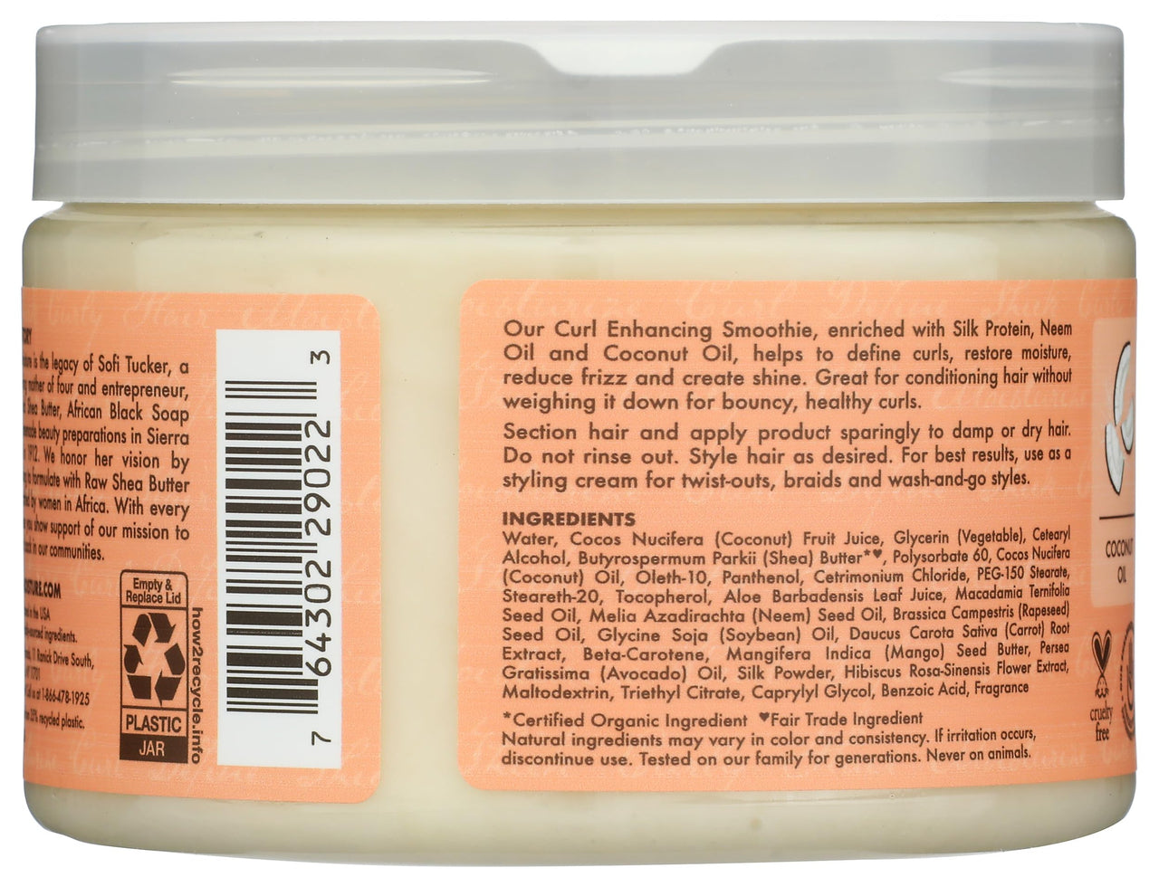 SHEAMOISTURE Curl Enhance Smoothie, 12 OZ