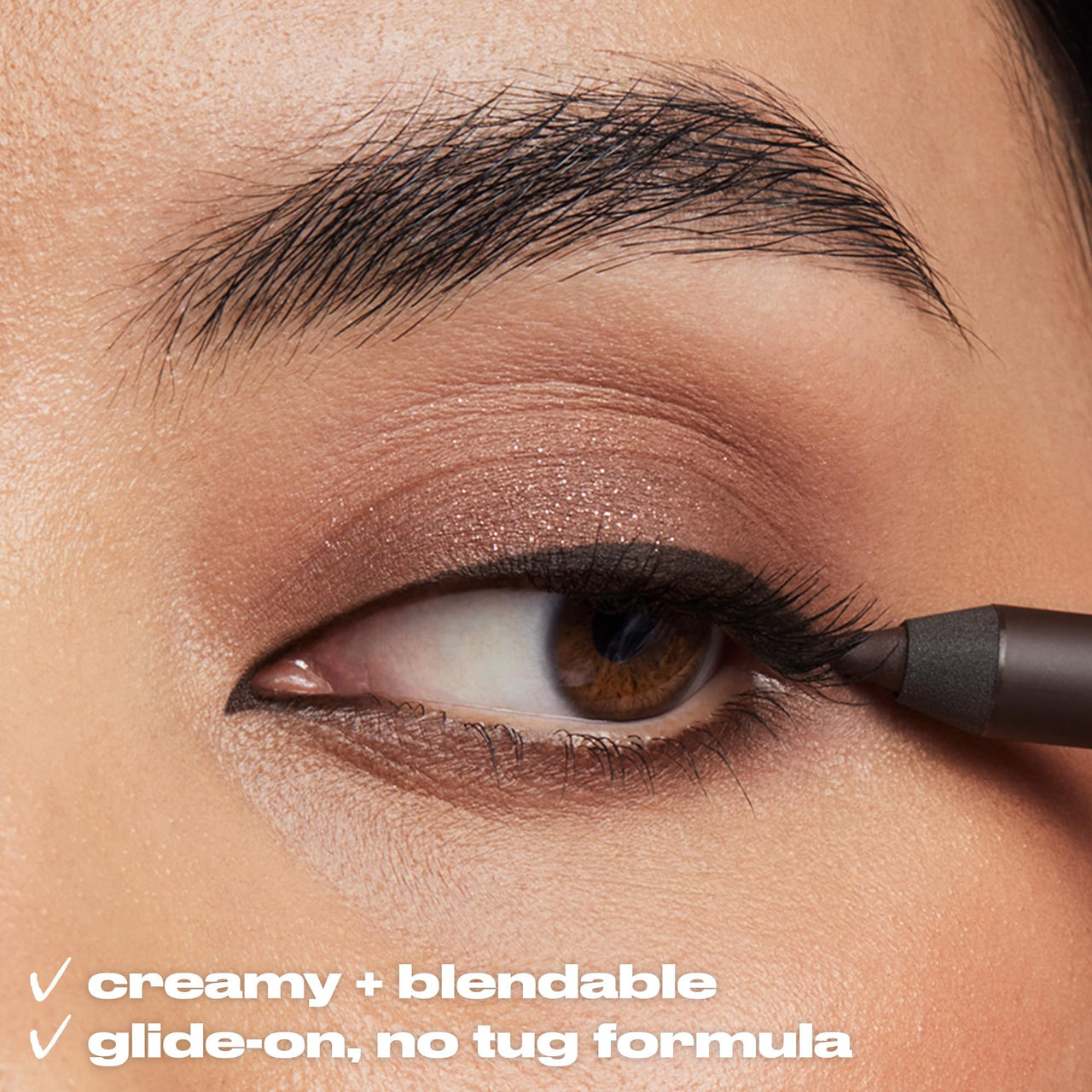 URBAN DECAY 24/7 Glide-On Waterproof Eyeliner Pencil - Smudge-Proof, Long-Lasting, Transfer-Proof, Up to 16HR Wear, Smooth No-Tug Formula, Smog (Copper Shimmer) - 0.04 oz